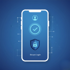 واجهة مصادقة ثنائية تعرض حماية الحساب باستخدام طبقة أمان إضافية