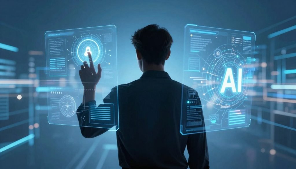 تمثيل للتأثير النفسي والاجتماعي للذكاء الاصطناعي (AI Risks)