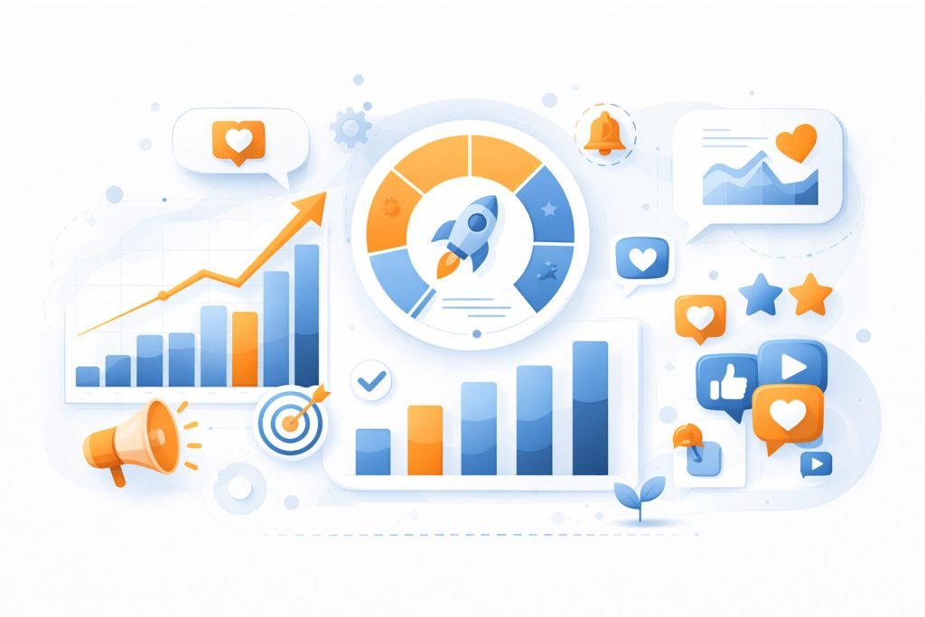 representing social media analytics