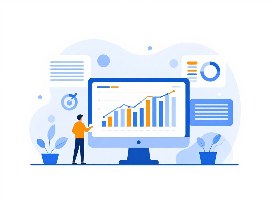 تصور مجرد لتحليل خدمة العملاء باستخدام Power BI