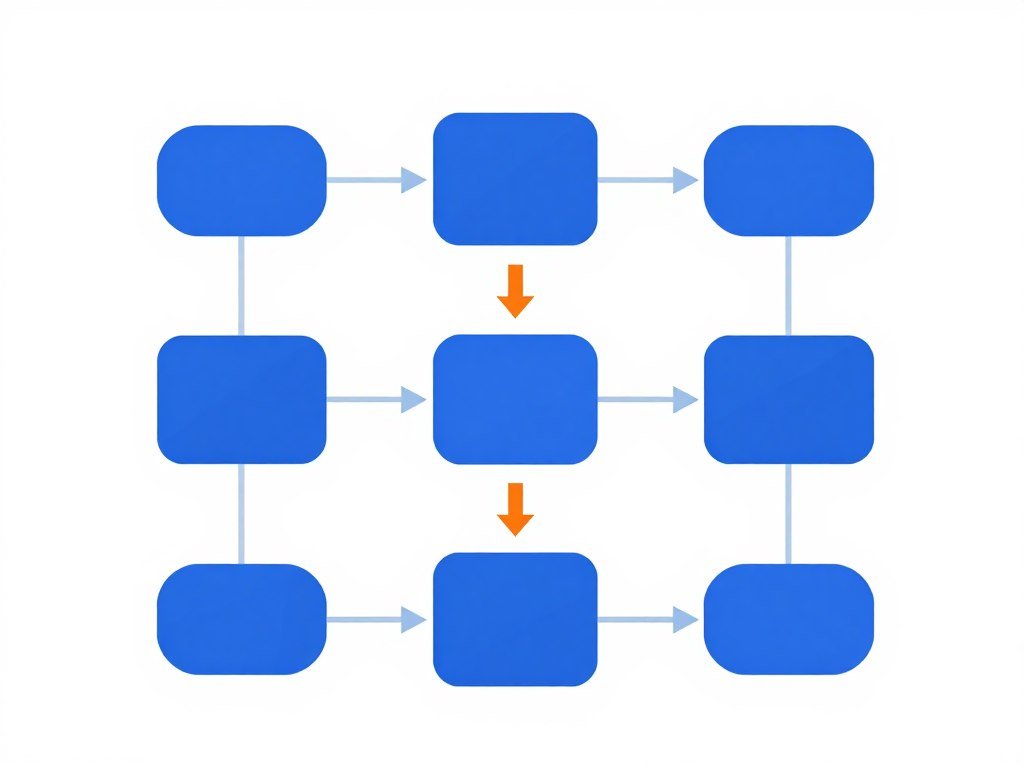 تصور مجرد لعملية تحويل البيانات ونمذجتها في Power BI