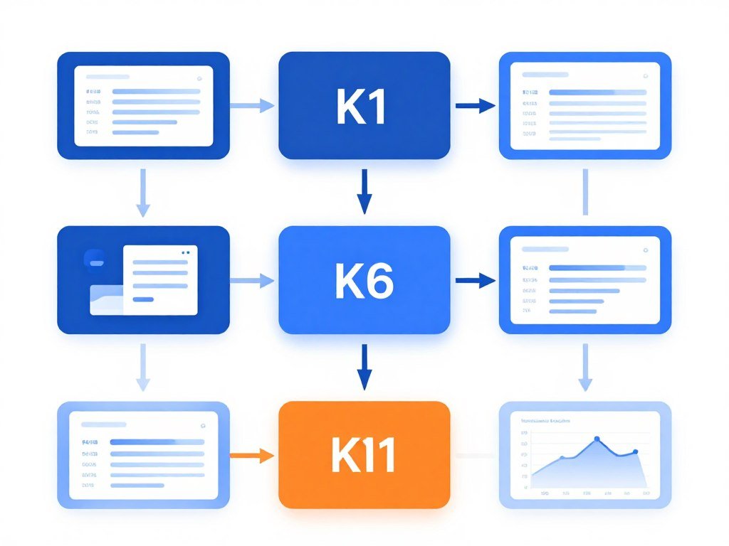 تصور مجرد لعملية تنظيف البيانات وتحويلها في Power BI