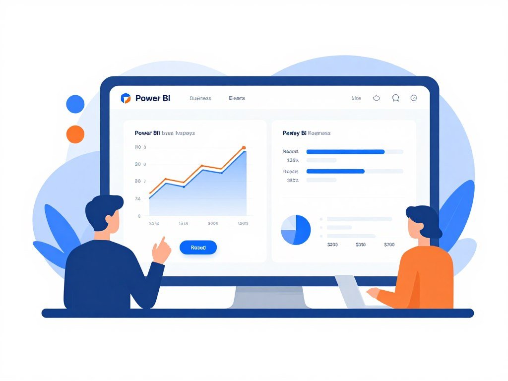 تصور مجرد للمبتدئين ومستخدمي الأعمال الذين يستخدمون Power BI
