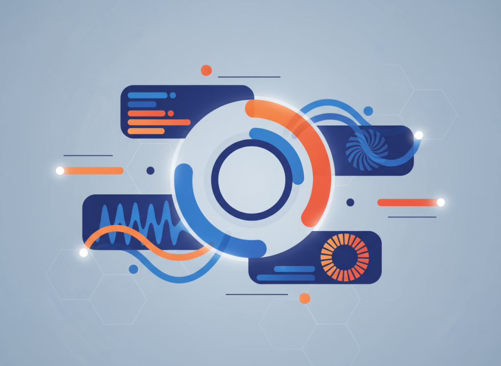 تصور مجرد للوحة معلومات المبيعات في Power BI