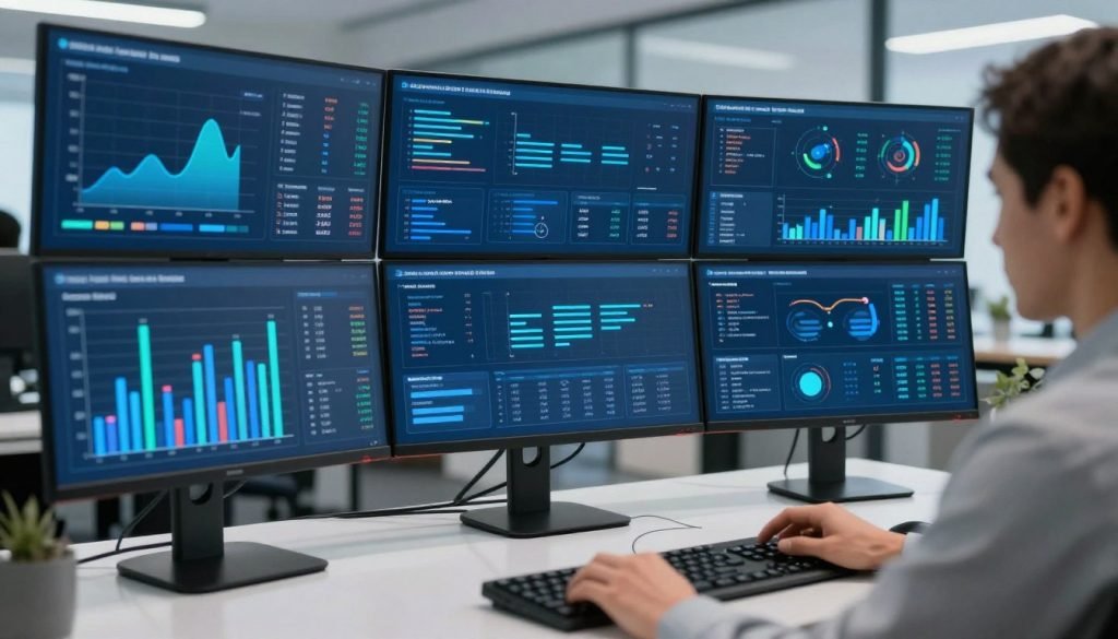 محلل بيانات يعمل على لوحات معلومات تحليلية متقدمة، من أهم التقنيات اللي لازم تتعلمها في 2026