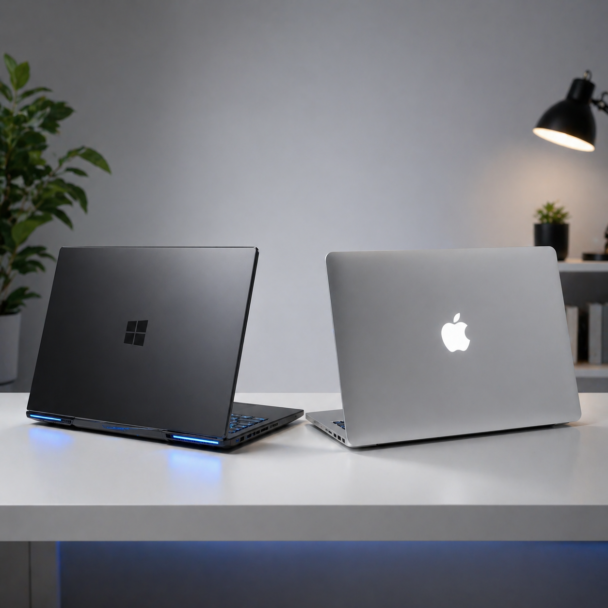 You are currently viewing MacBook ولا لاب توب ويندوز؟ المقارنة الشاملة قبل ما تشتري
