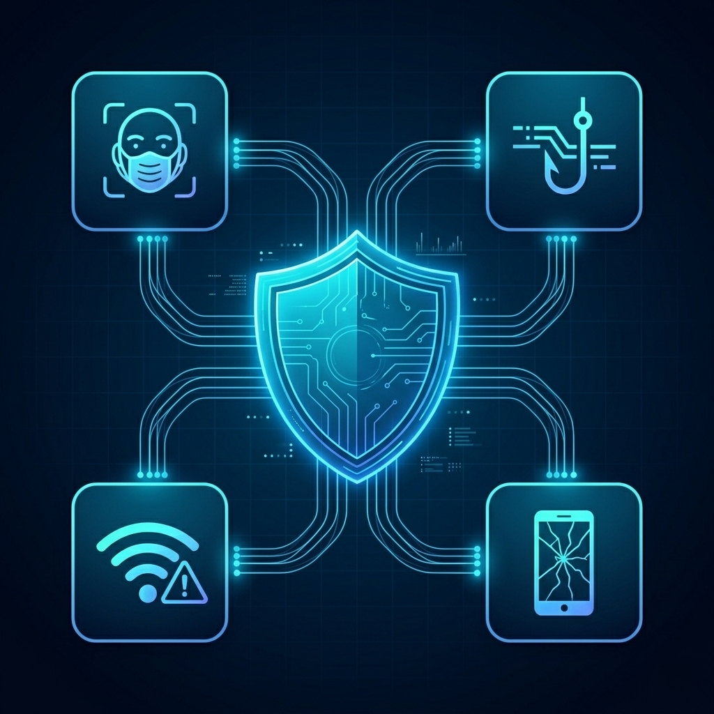 Read more about the article أخطر 4 تهديدات رقمية في 2026 وكيف تحمي نفسك خطوة بخطوة