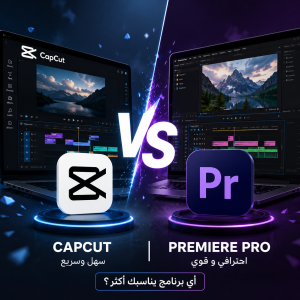 Read more about the article CapCut أم Premiere Pro؟ الفرق الحقيقي الذي يجب أن تعرفه قبل البدء