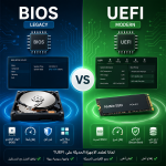BIOS vs UEFI: الشرح الكامل للفرق الحقيقي ولماذا تعتمد الأجهزة الحديثة على UEFI