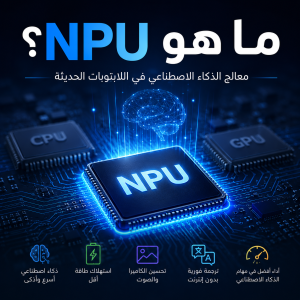 Read more about the article ما هو NPU؟ السر وراء قوة أجهزة الذكاء الاصطناعي الجديدة