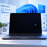حل مشكلة الشاشة السوداء في Windows 11 بعد التحديث (2026) – الأسباب والحلول خطوة بخطوة